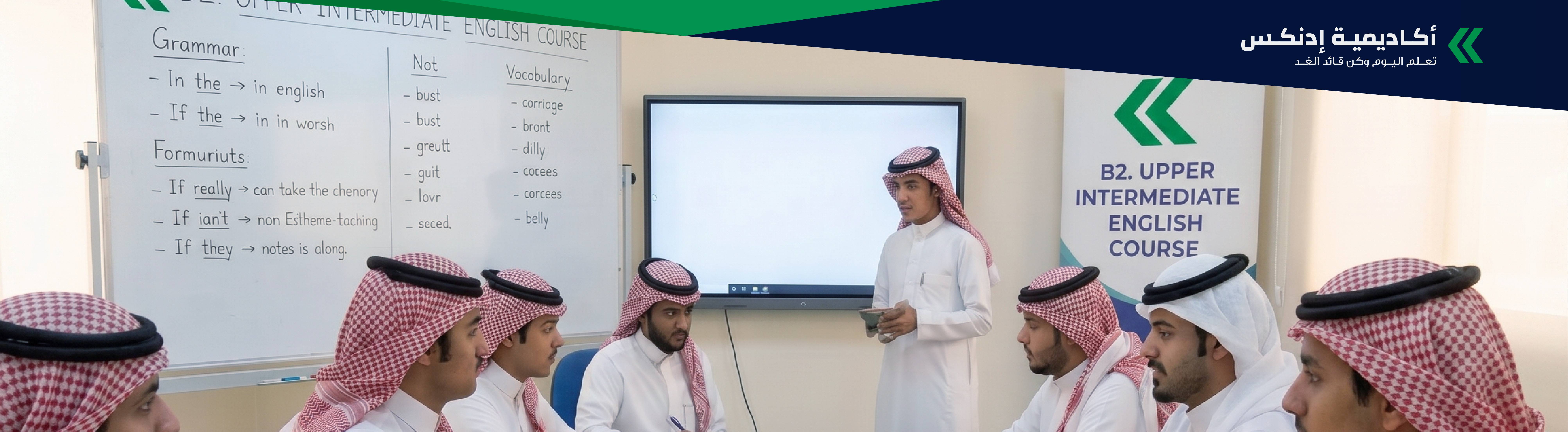 اللغة الإنجليزية - المستوى فوق المتوسط
